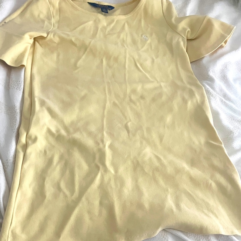 Polo by Ralph Lauren Light Yellow Kids Tee